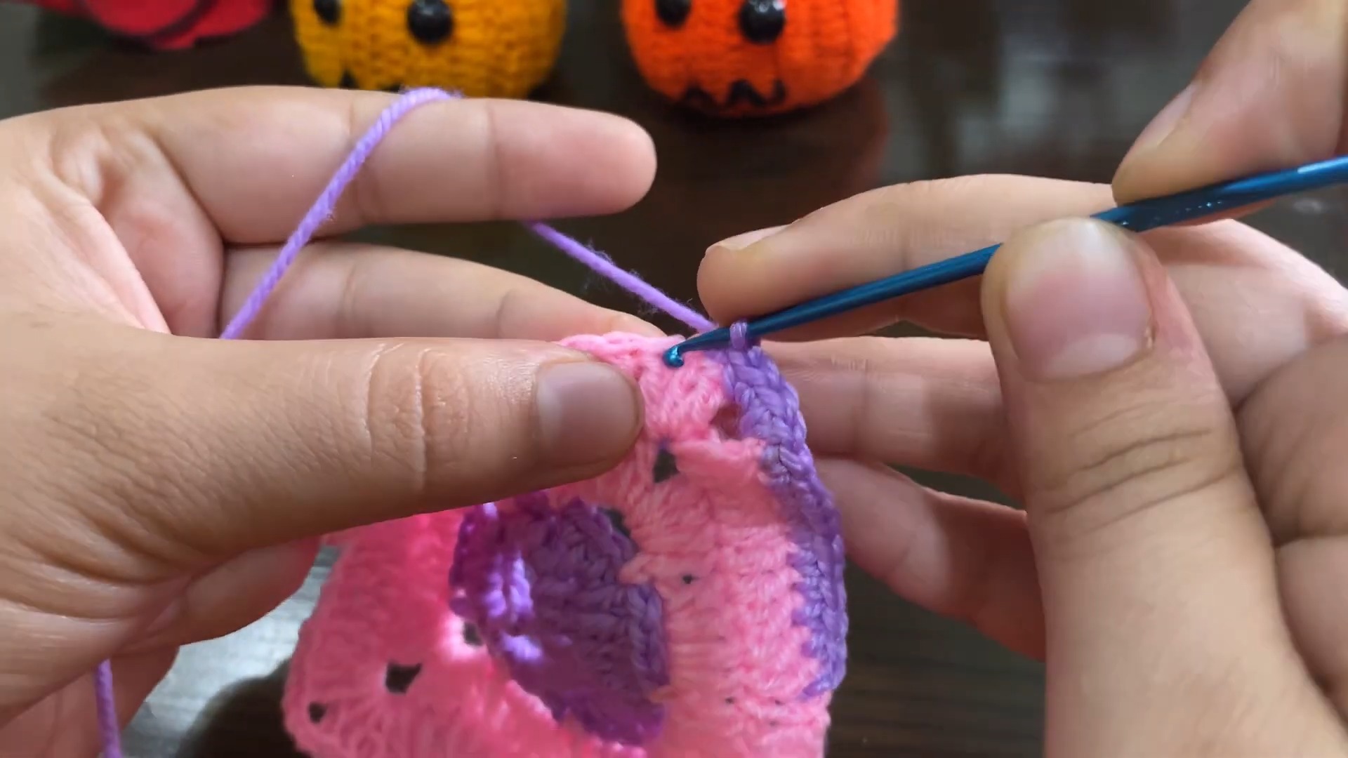 Crochet a Spooky Halloween Granny Square For Verstile Design