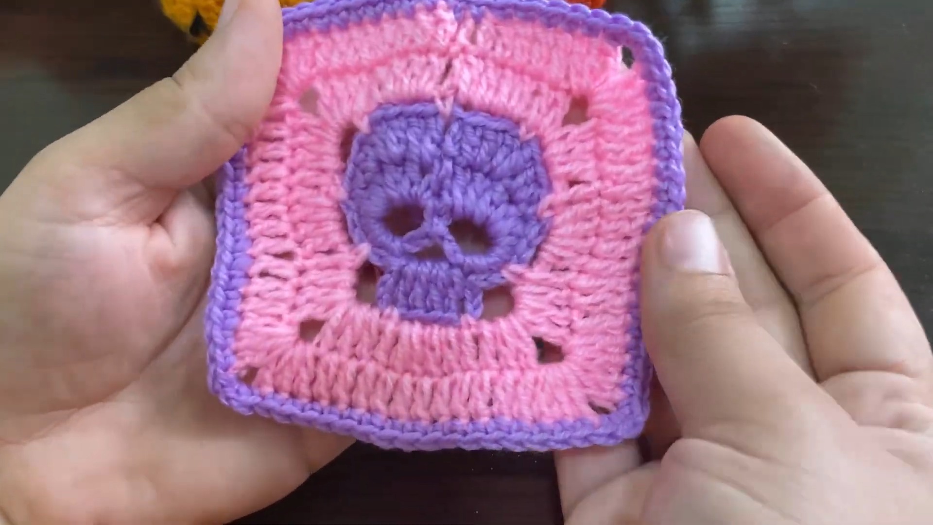 Crochet a Spooky Halloween Granny Square For Verstile Design