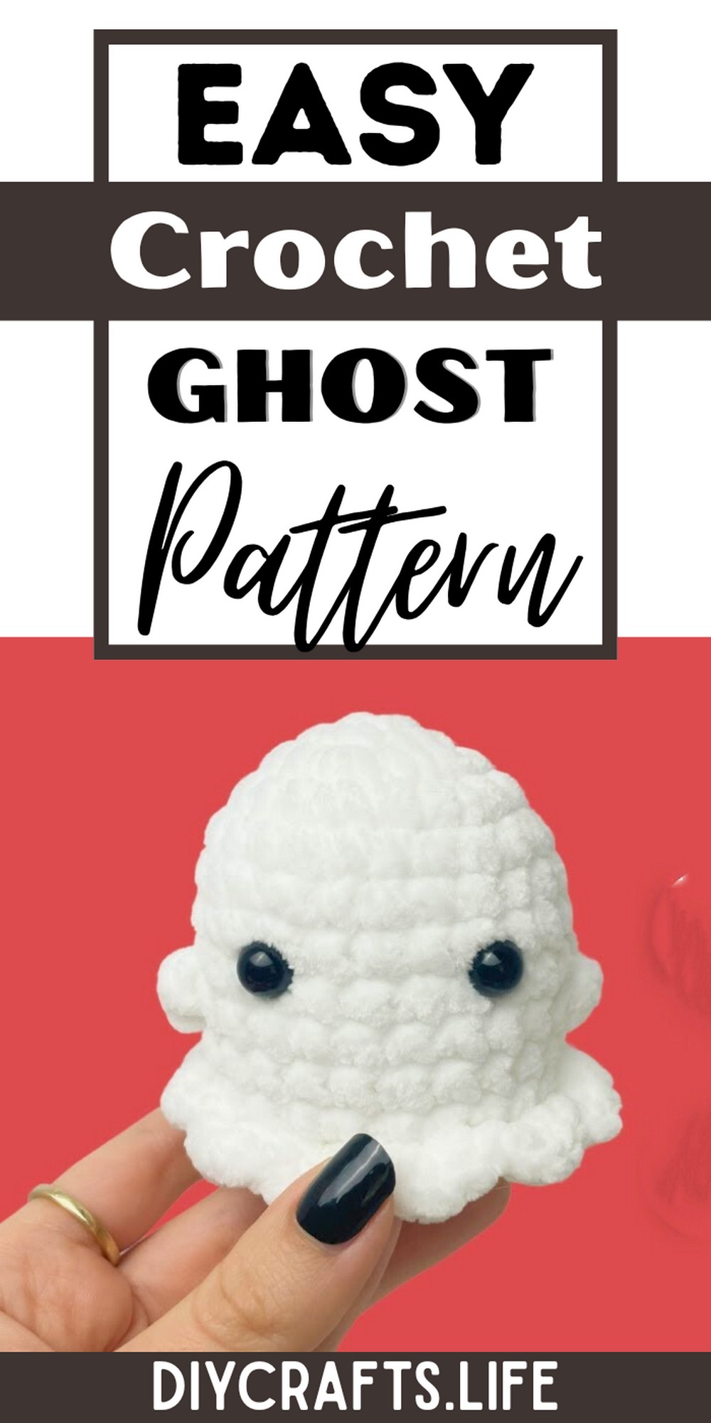 Easy-to-Make Crochet Ghost Project with Adorable Details