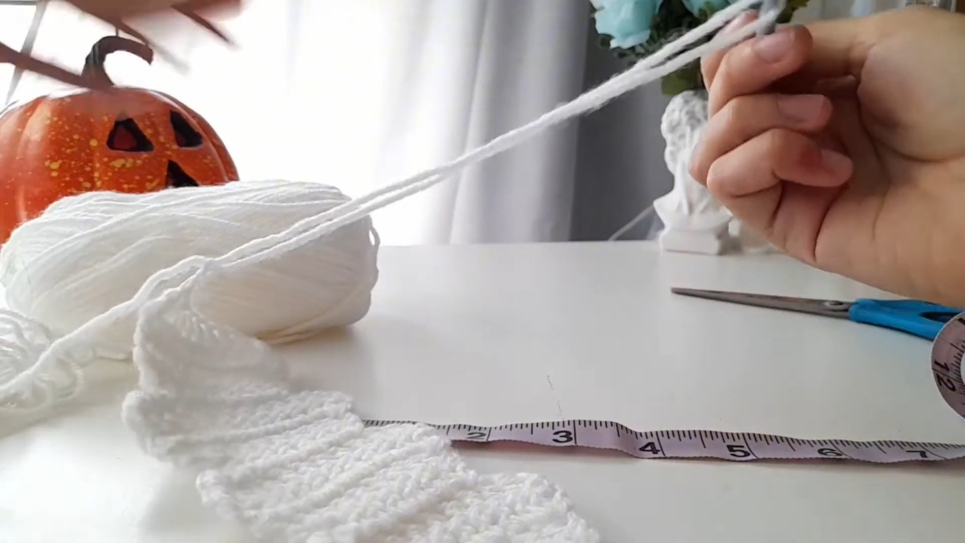 Glow-in-the-Dark Crochet Skeleton Costume Tutorial