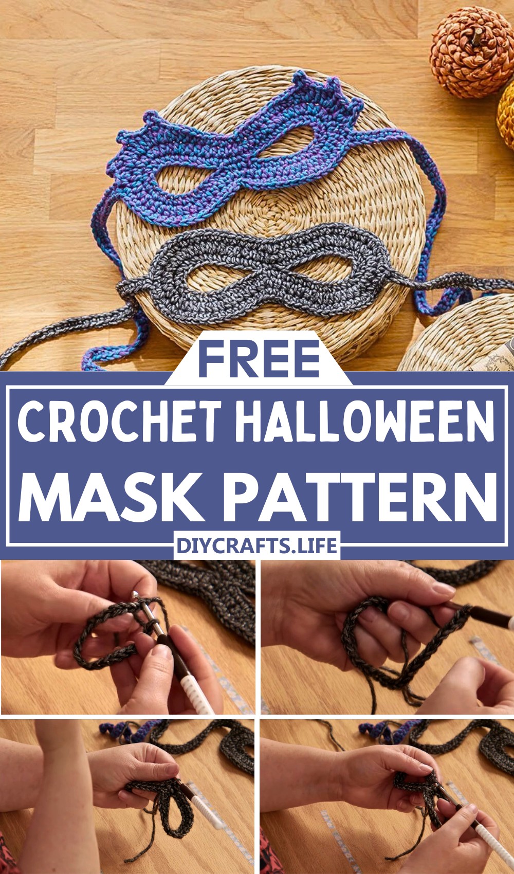 Crochet Halloween Mask Pattern (1)