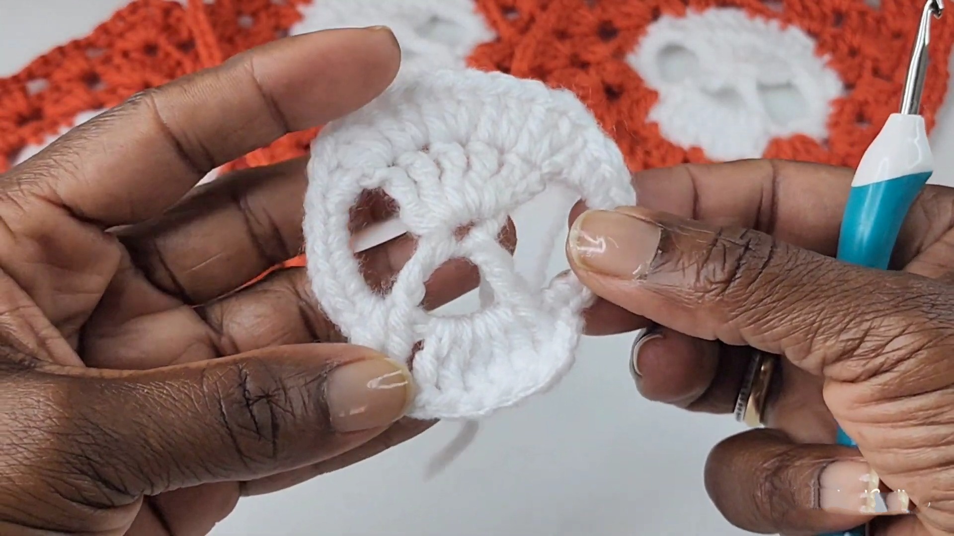 Unique Crochet Skeleton Square Pattern Tutorial
