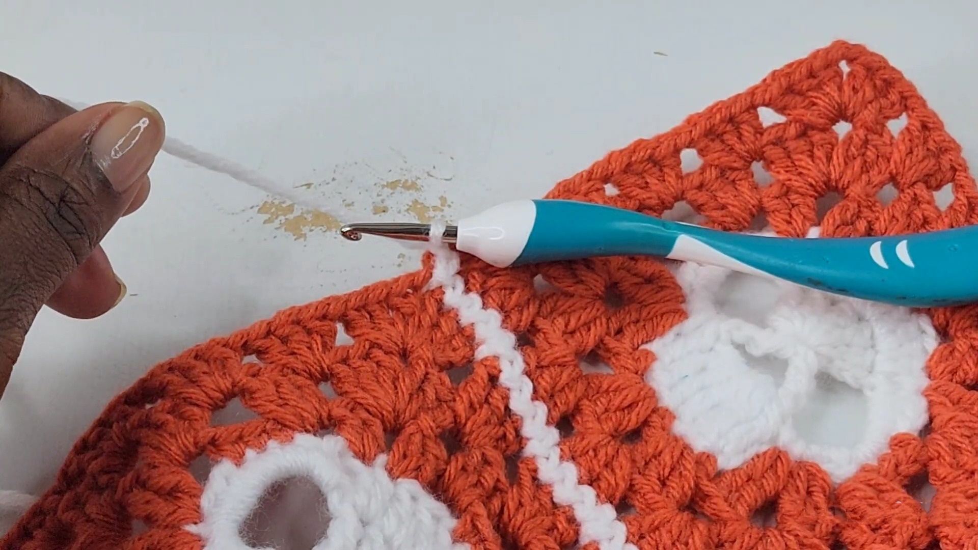 Unique Crochet Skeleton Square Pattern Tutorial