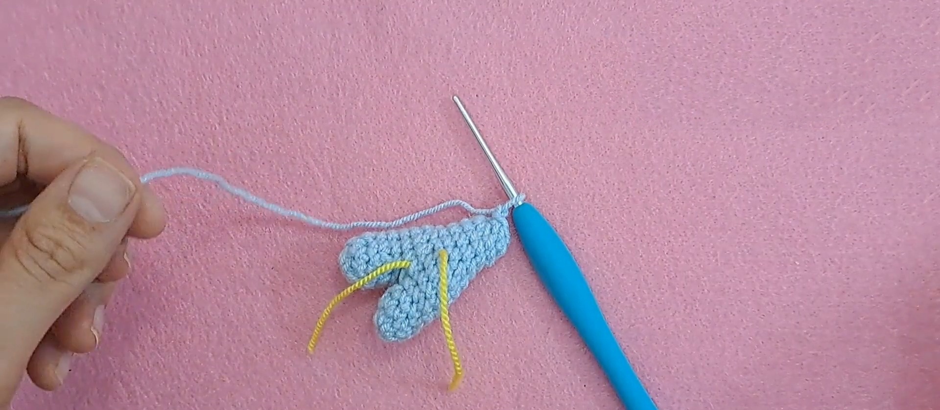 Easy Crochet Voodoo Doll Keychain Tutorial