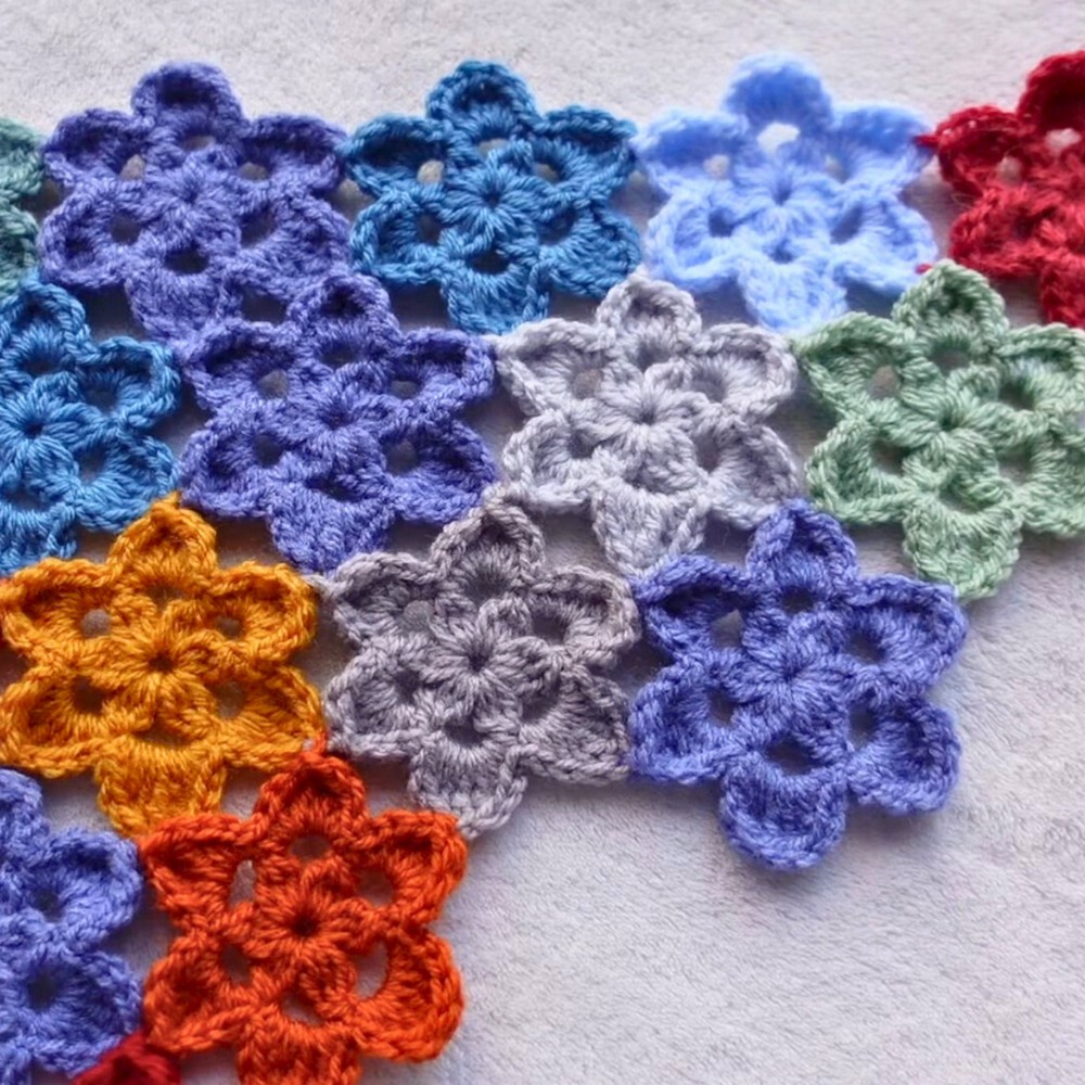 Easy Crochet Mood Flower
