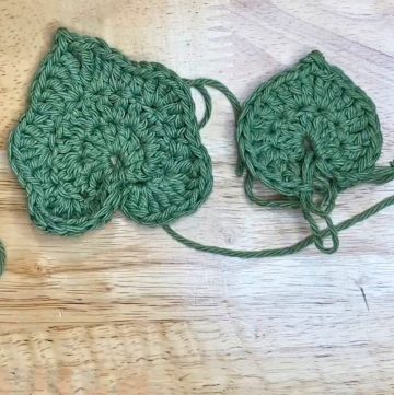 Learn to Crochet Pumpkin Leaves for Hats & Crafts