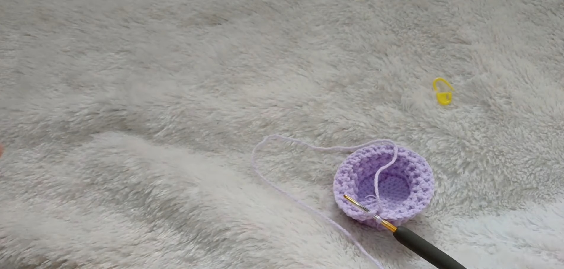 Crochet Cupcake AirPods Case