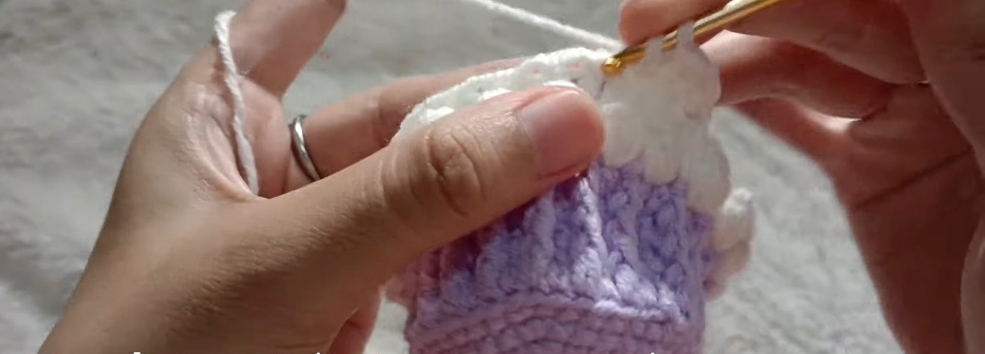Crochet Cupcake AirPods Case