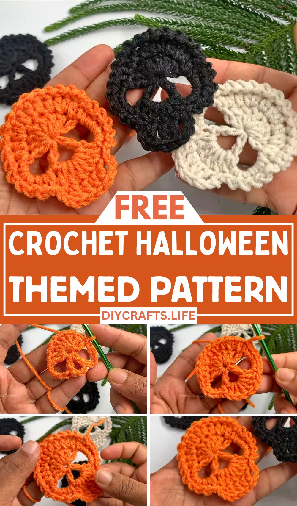 Create Easy Halloween-Themed Crochet Decorations