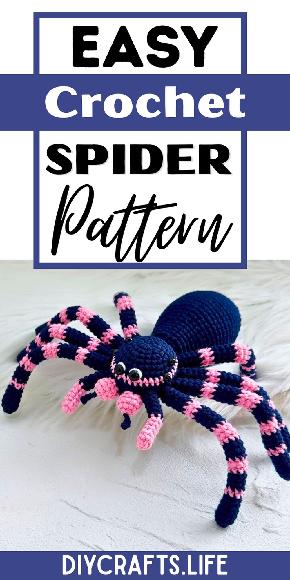 Crochet Spider Pattern – Perfect for Décor and Gifting