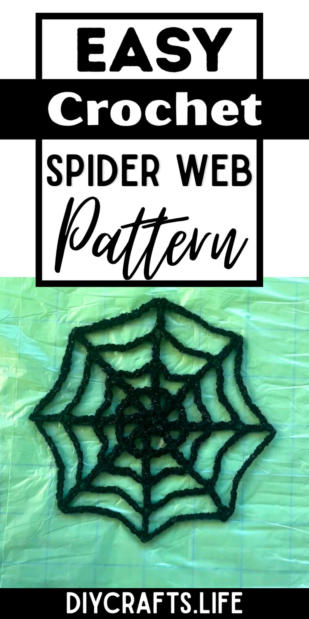 Crochet Spider Web Pattern for Stunning Halloween Decor