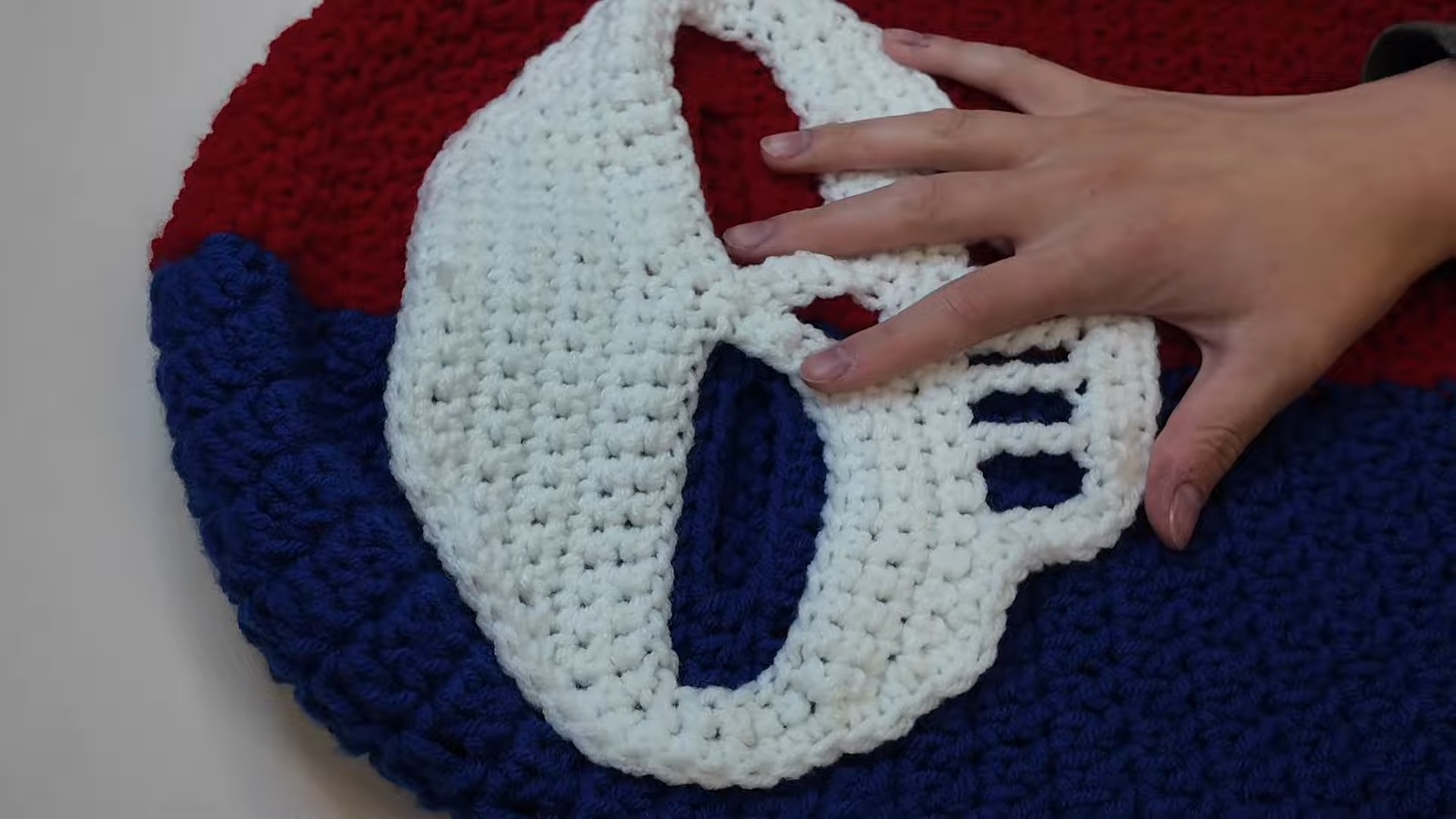 Crochet Clown Skull Bunny Balaclava Pattern Free