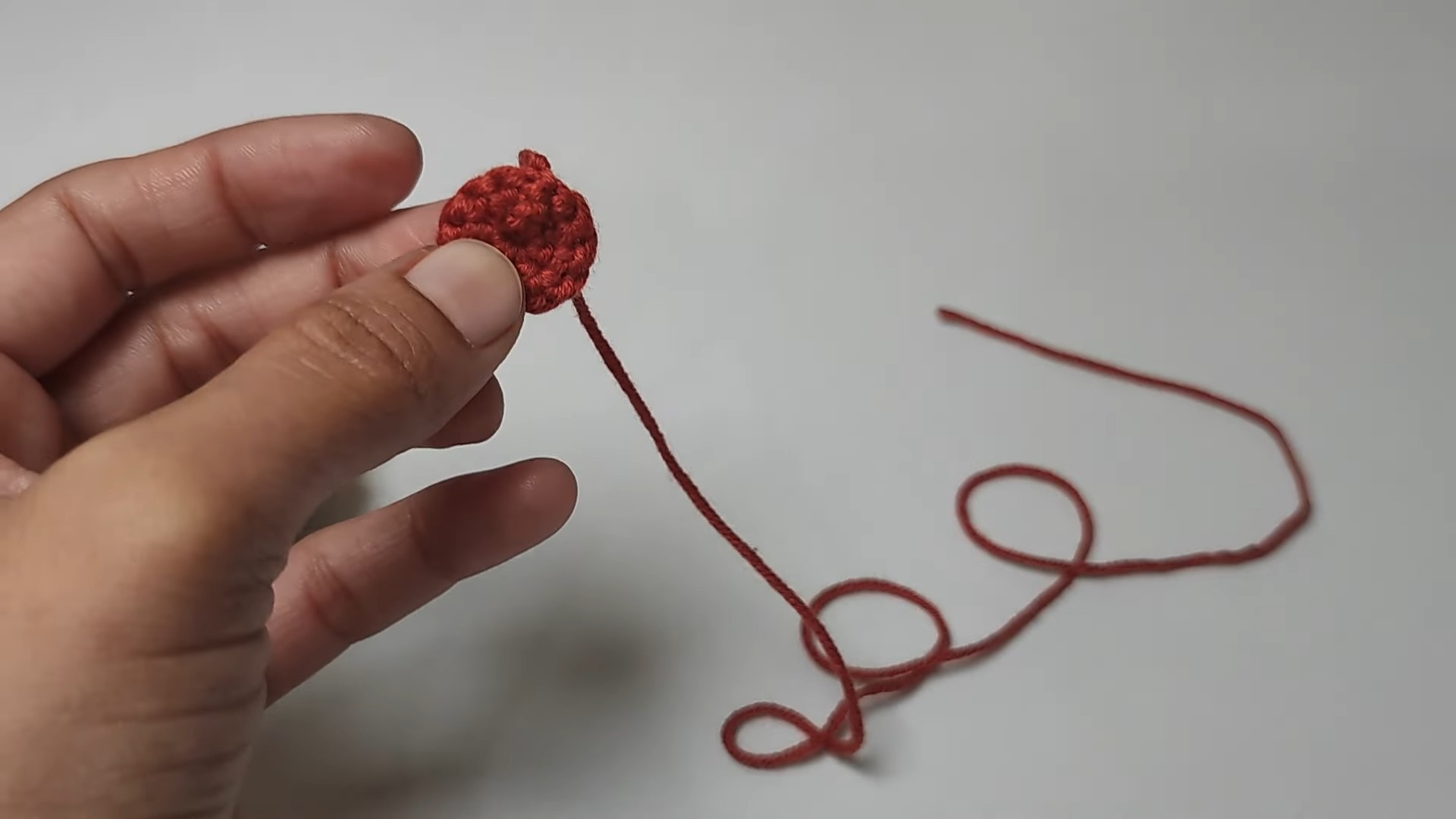 Crochet Pumpkin Keychain Tutorial for Fall Accessory