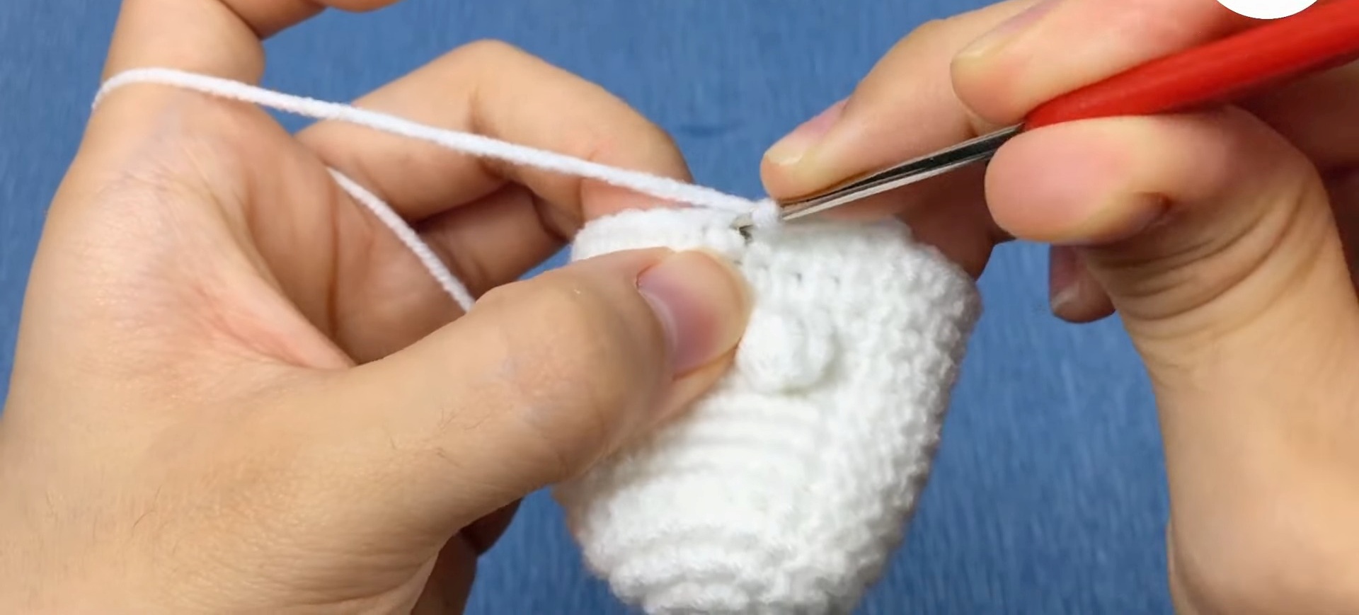 Crochet Halloween Ghost with Witch Hat – Keychain, Decoration, & More