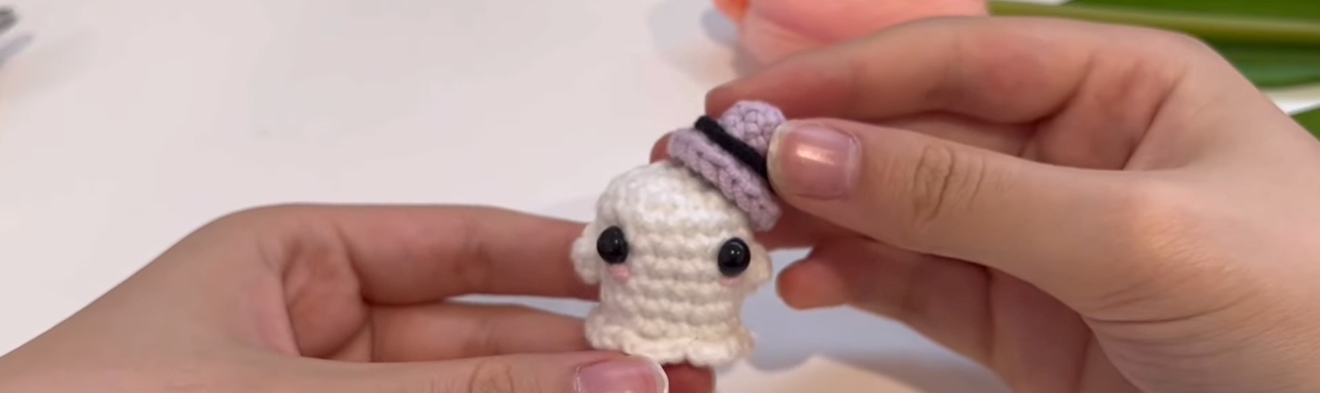 Crochet Ghost Pattern for Halloween Decorations and Gifts