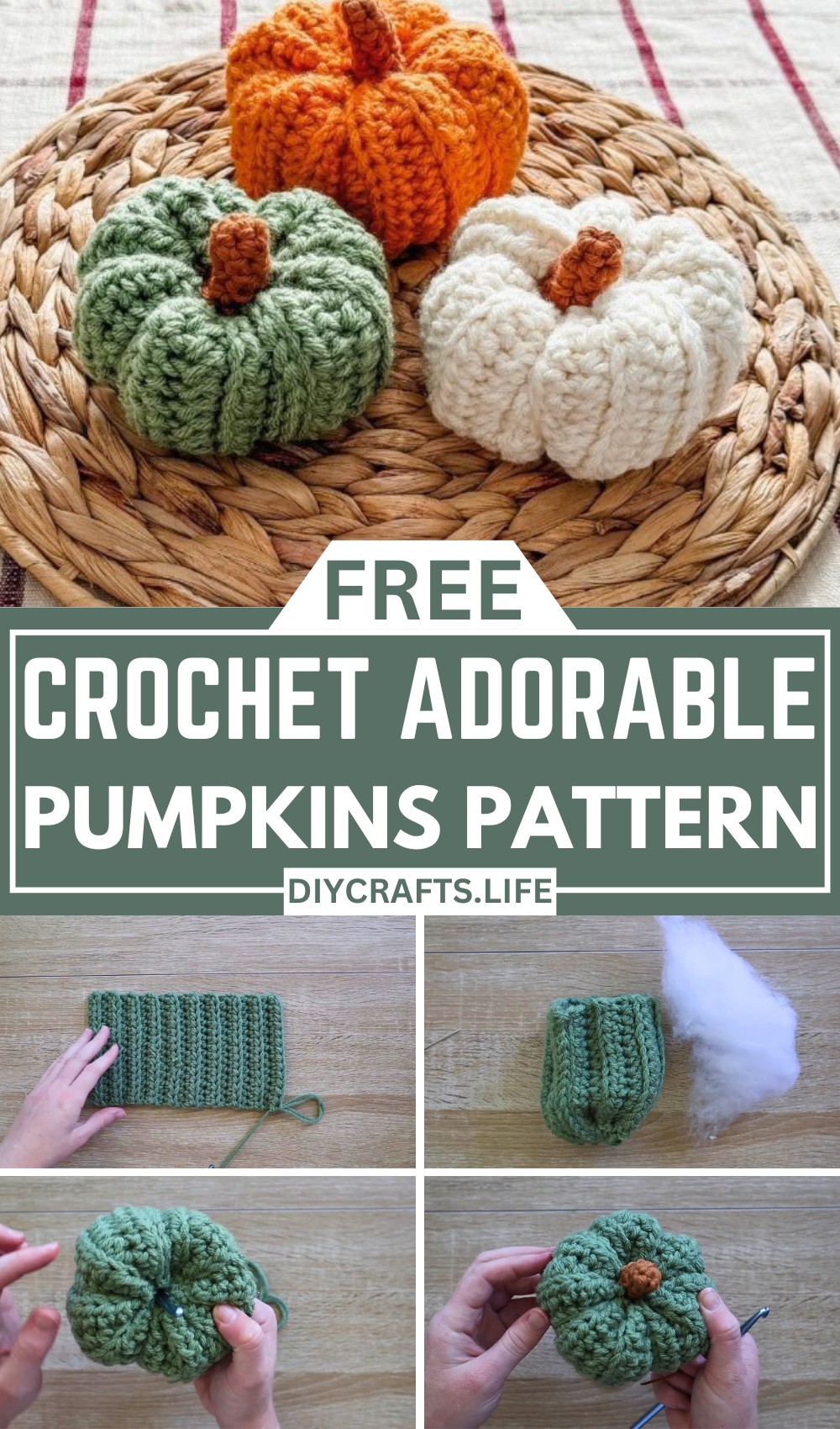 Learn How to Crochet Adorable Pumpkins for Fall Decorations