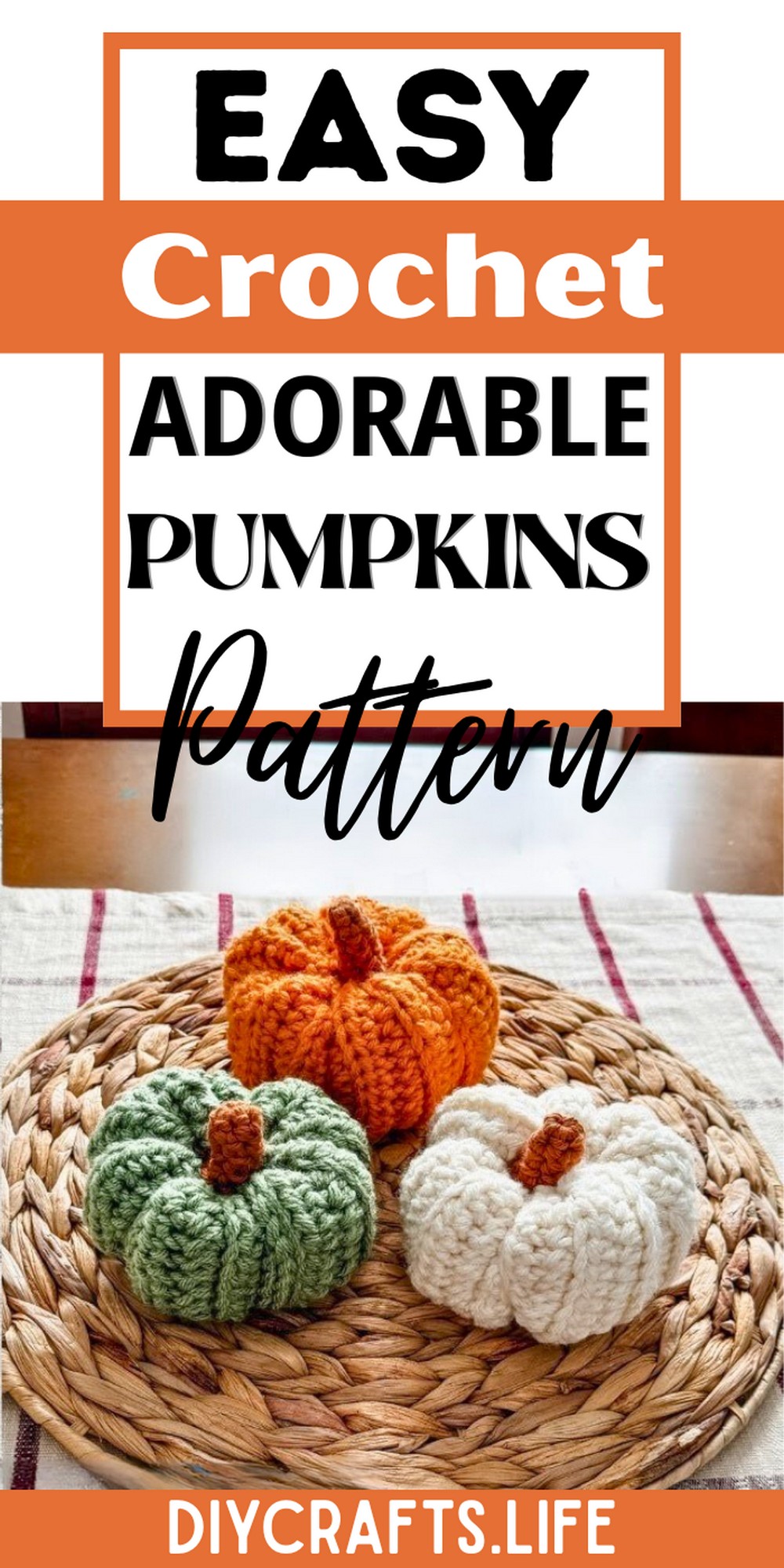 Learn How to Crochet Adorable Pumpkins for Fall Decorations