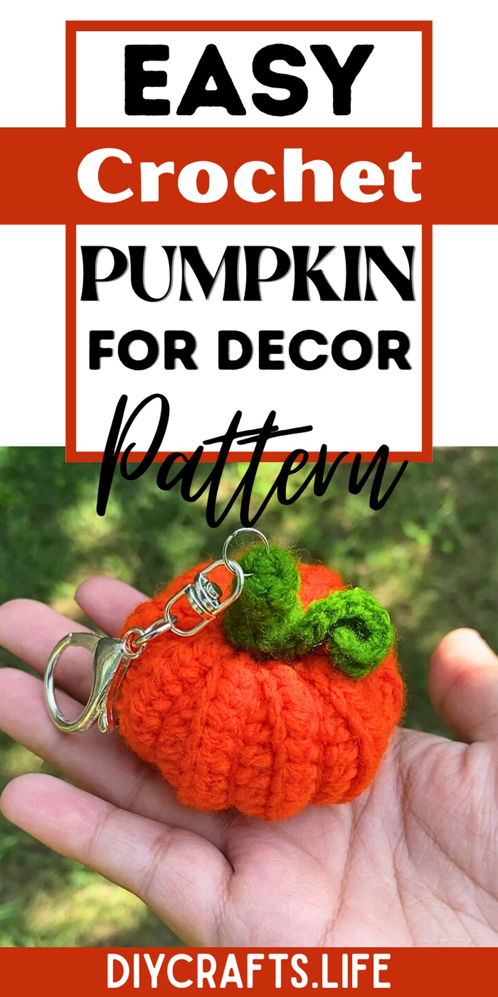 Learn How to Crochet a Pumpkin for Fall Décor