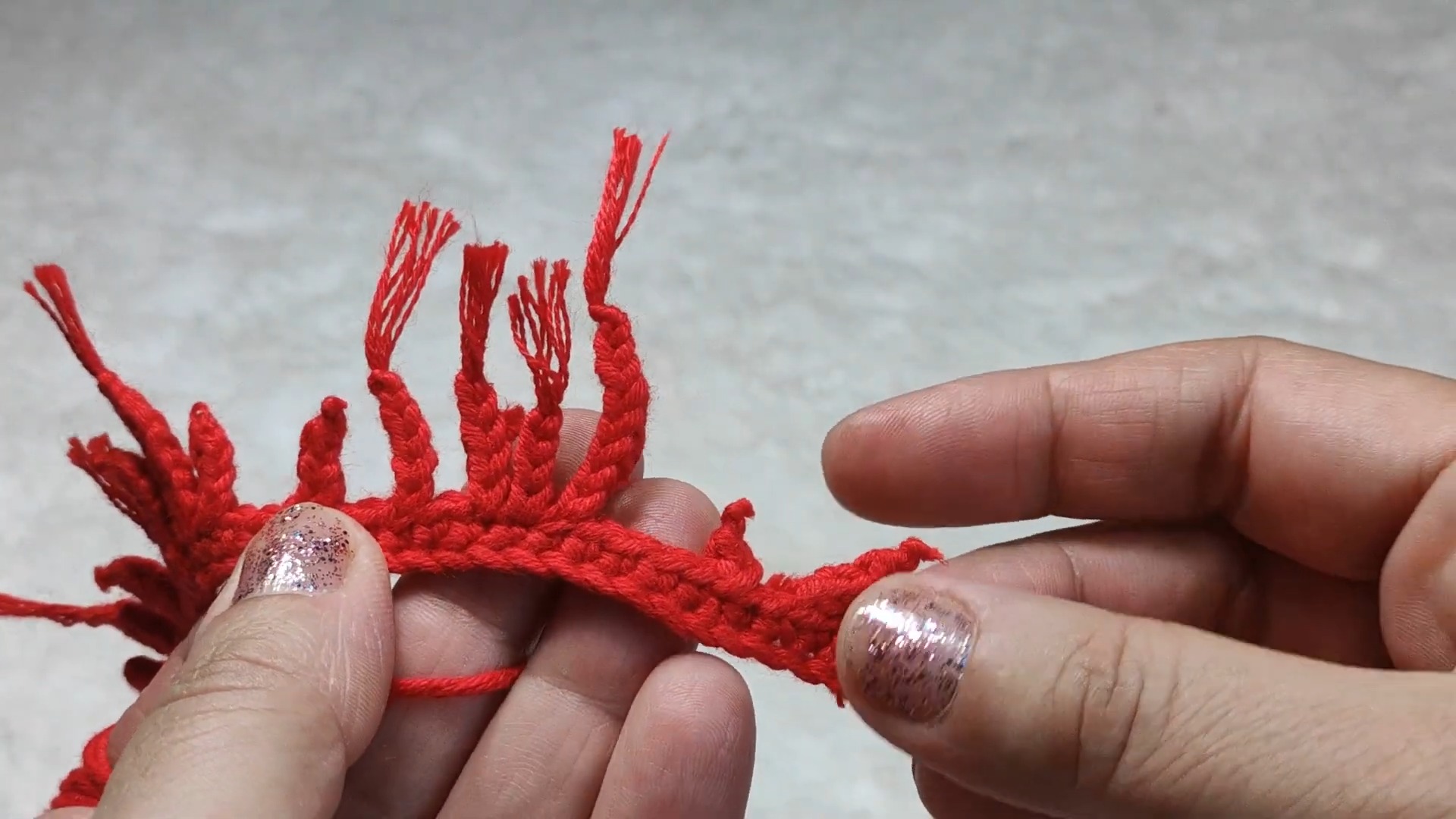 Create a Spooky Halloween Crochet Cut Throat Necklace