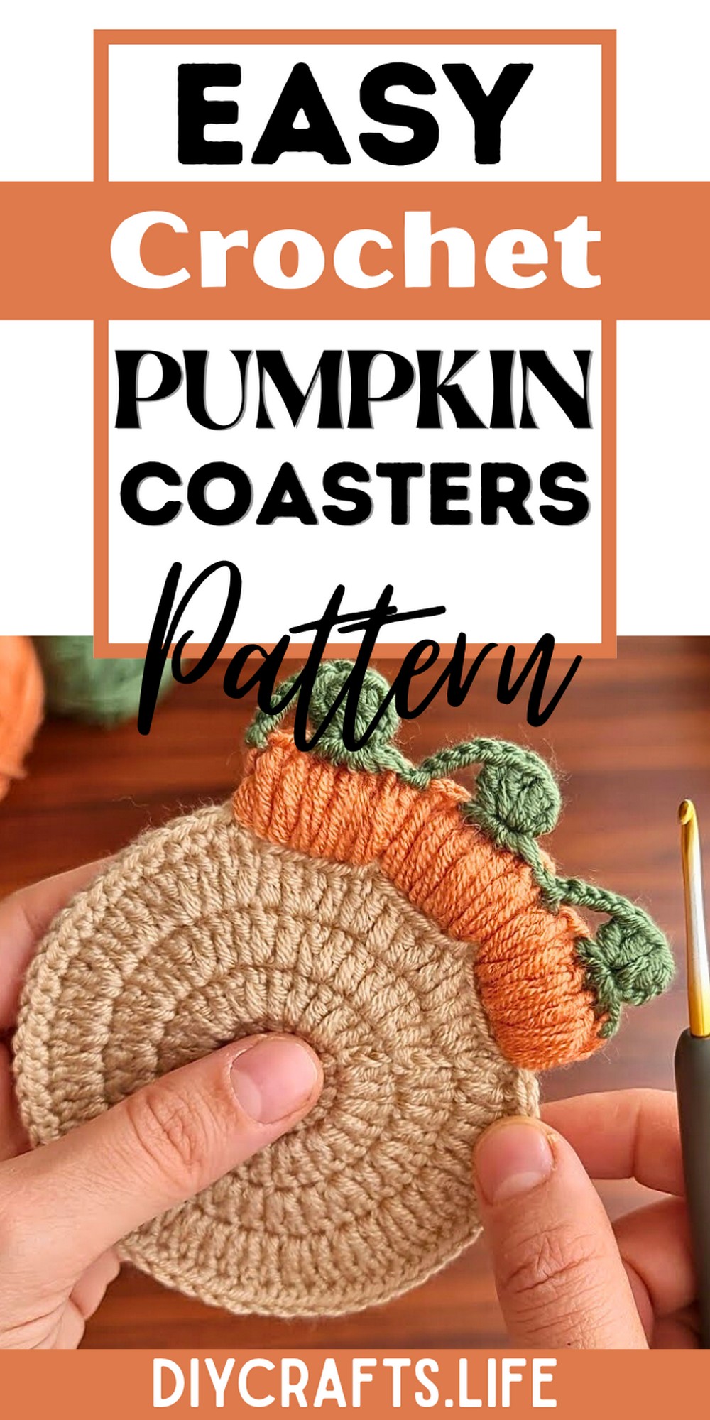 Stunning Crochet Pumpkin Coasters for Seasonal Decor