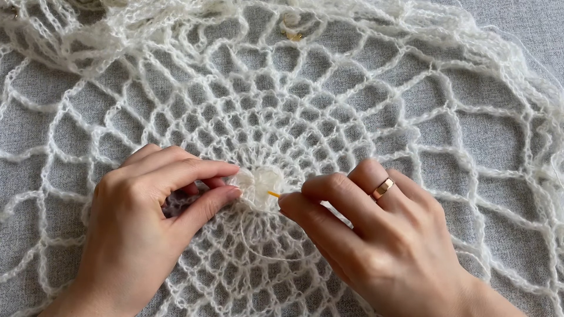 Crochet Spider Web Top Pattern – Customizable & Beginner-Friendly