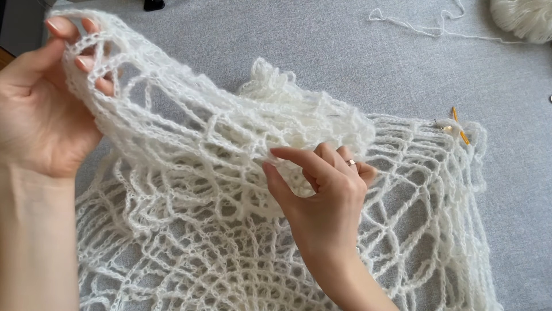 Crochet Spider Web Top Pattern – Customizable & Beginner-Friendly