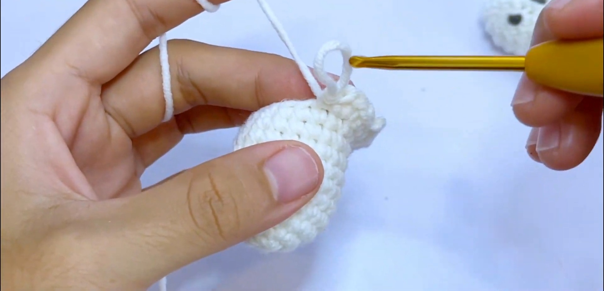 Fun & Versatile Crochet Ghost Charm for All Skill Levels
