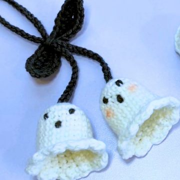 Fun & Versatile Crochet Ghost Charm for All Skill Levels