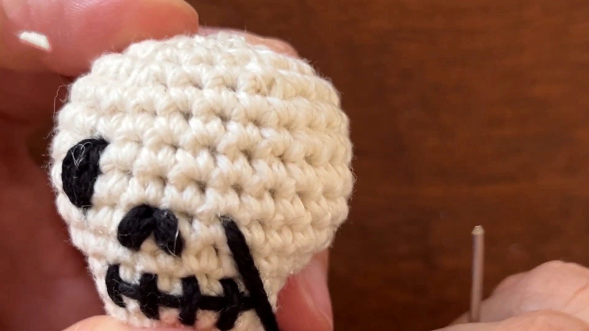 Beautiful Crocheted Skull Pattern for Keychains and More
