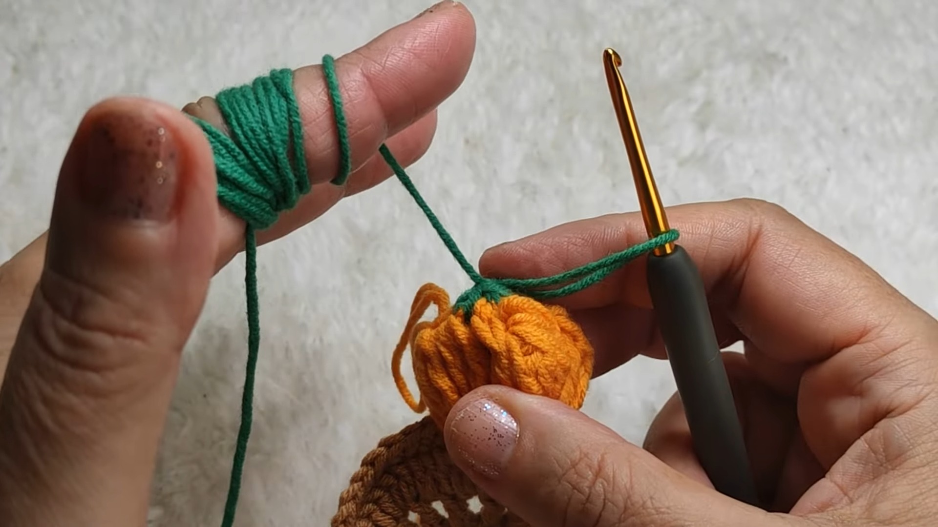 How to Crochet Pumpkin Coasters for Halloween
