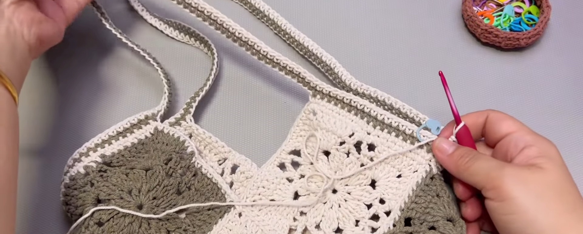 Crochet Boho Style Bag Tutorial For Everyday Use