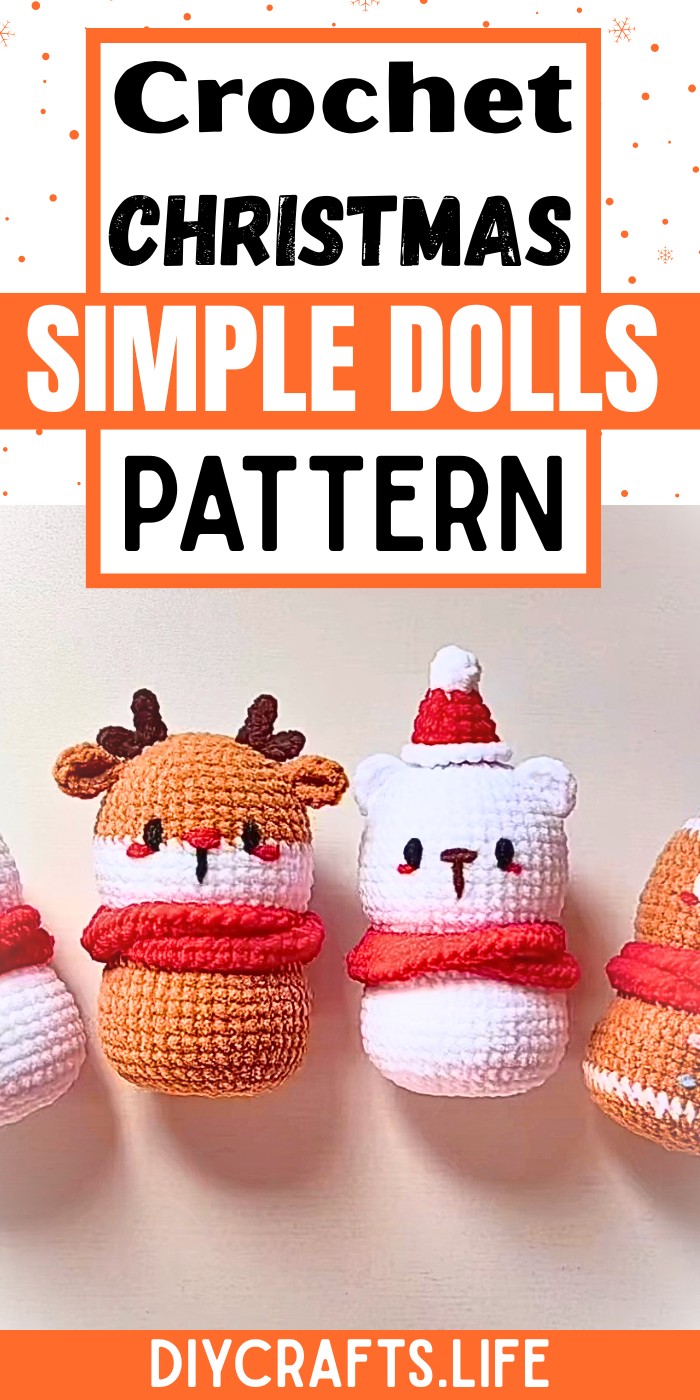 How To Crochet Christmas Dolls For Festive Decorations Or Heartfelt Gifts