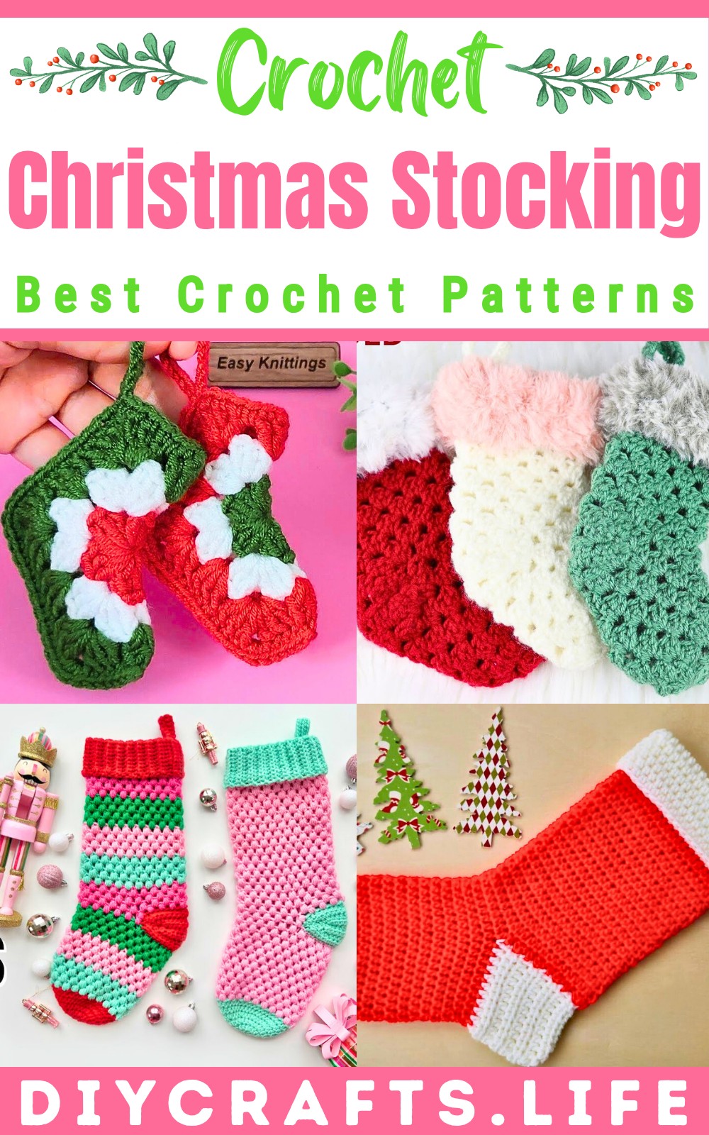 20 Best Crochet Christmas Stocking Patterns