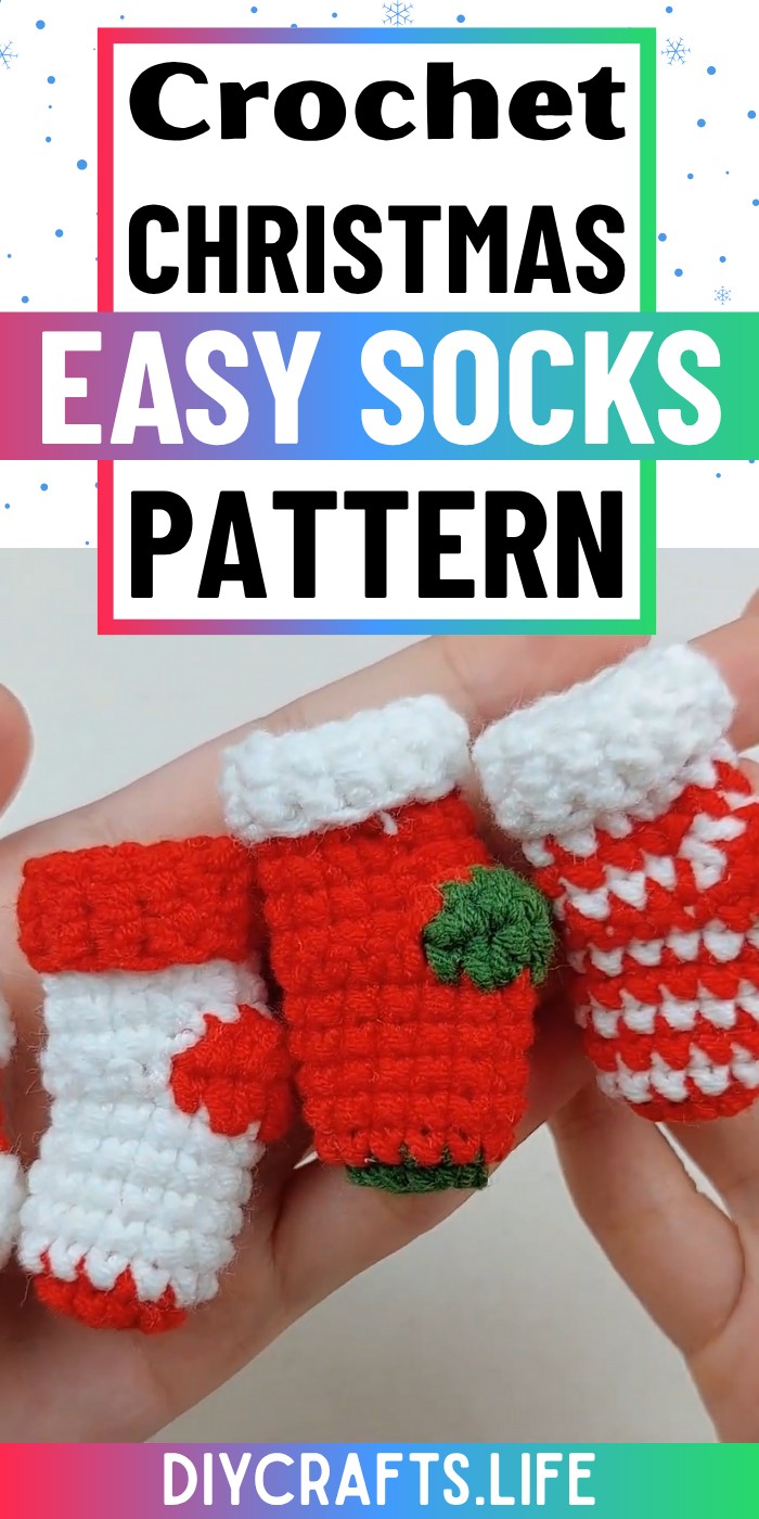 Crochet CHRISTMAS SOCKS