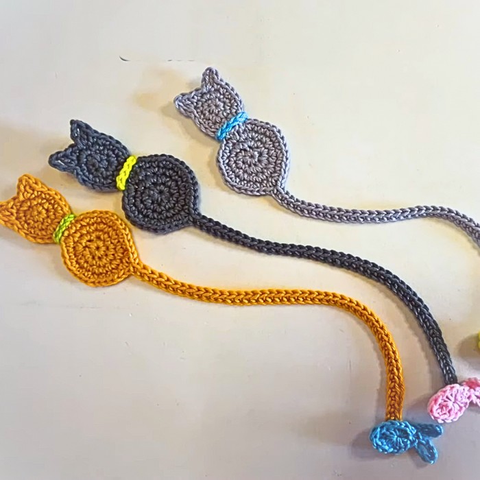 Crochet Cat Bookmark Pattern – Functional, Fun, and Beginner-Friendly (1)