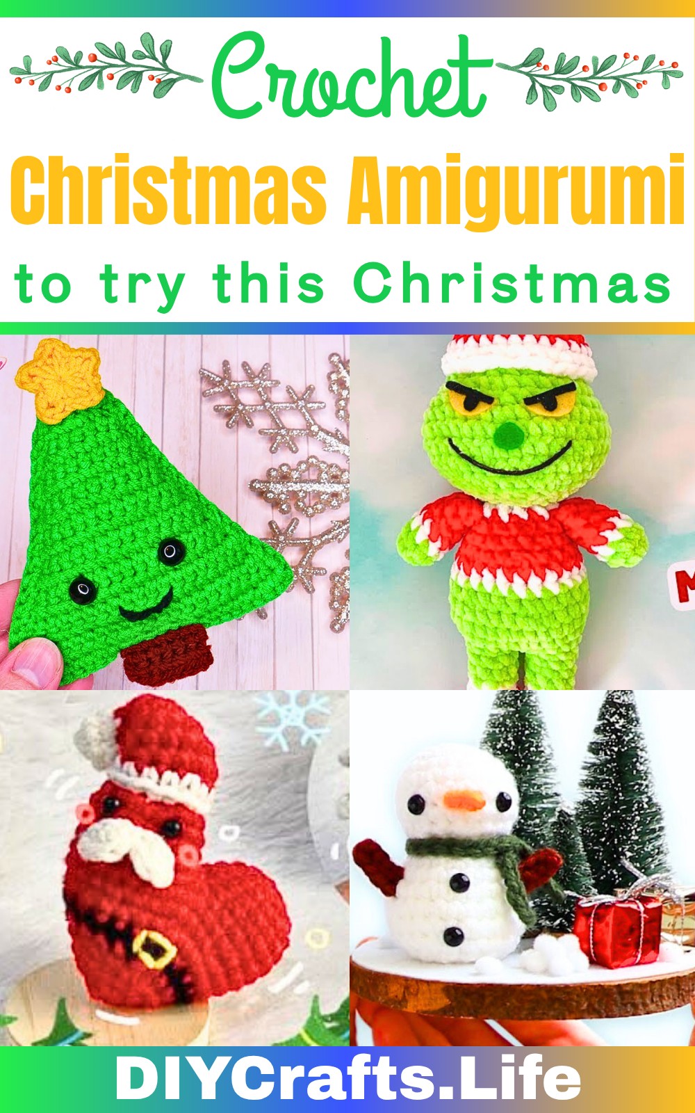 Crochet Christmas Amigurumi Patterns for Festive Decor