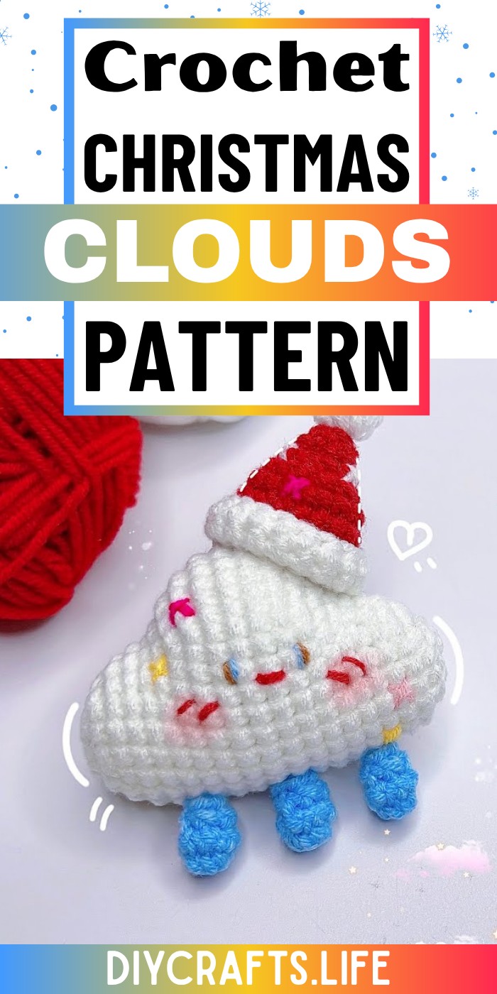 Crochet Christmas Clouds