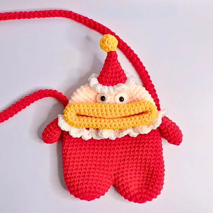 Crochet Santa Bag