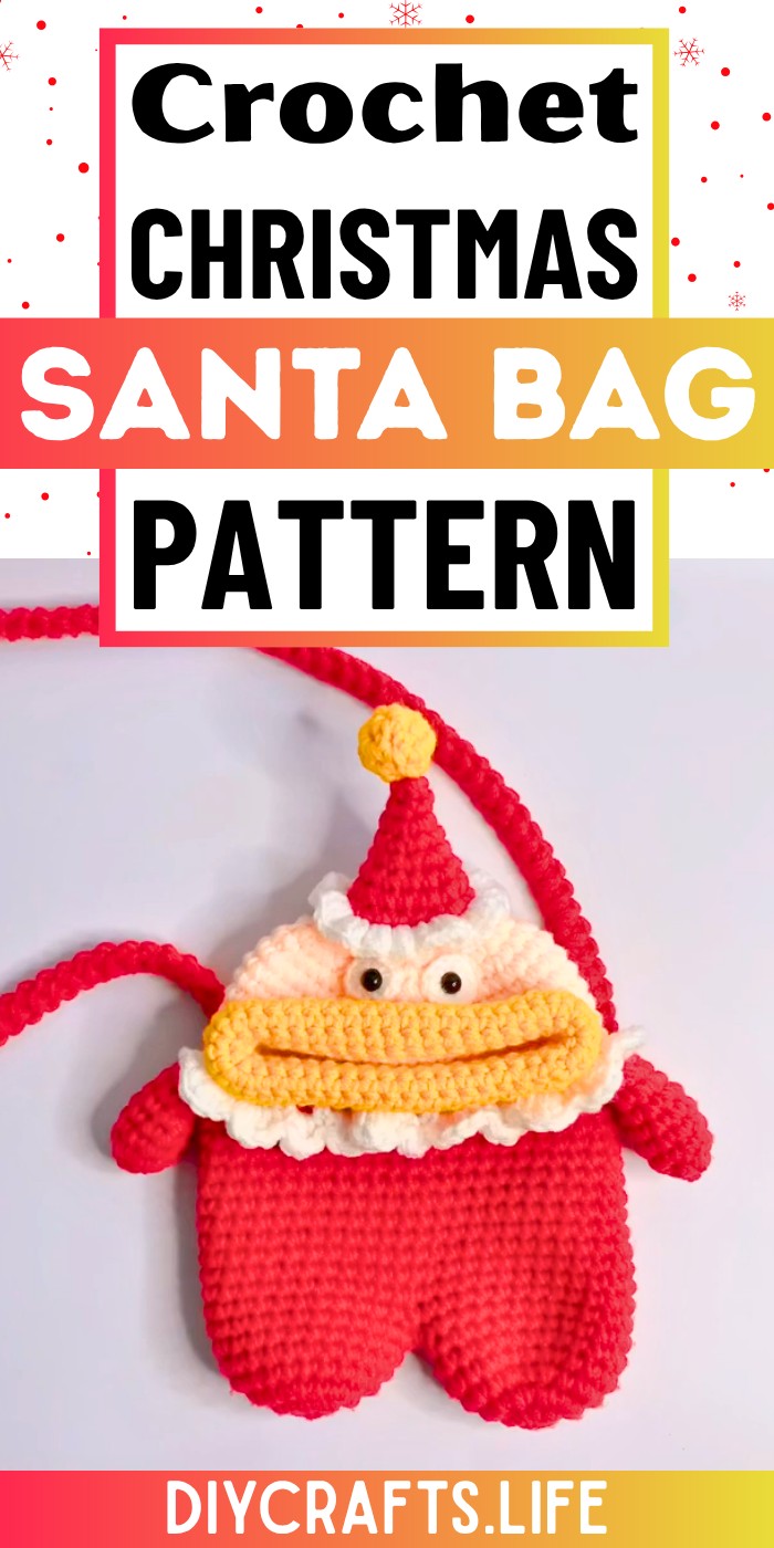 Crochet Santa Bag