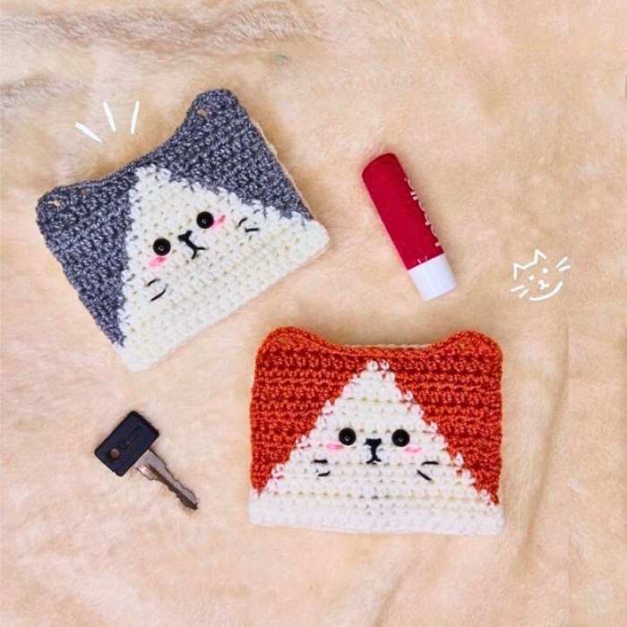 Crochet a Cute Cat Wallet – Easy Pattern for Beginners