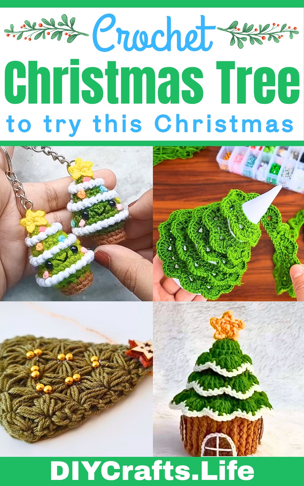 Easy Crochet Christmas Tree Patterns for the Holidays