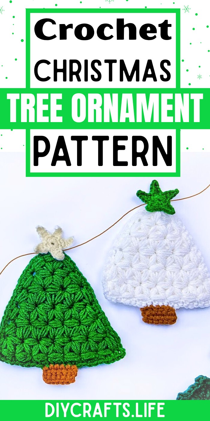 Handmade Crochet Christmas Tree Ornament for Holiday Styling and Gifting