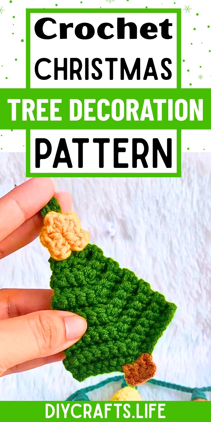 How To Crochet An Adorable And Functional Christmas Tree Decoration With Simple Steps