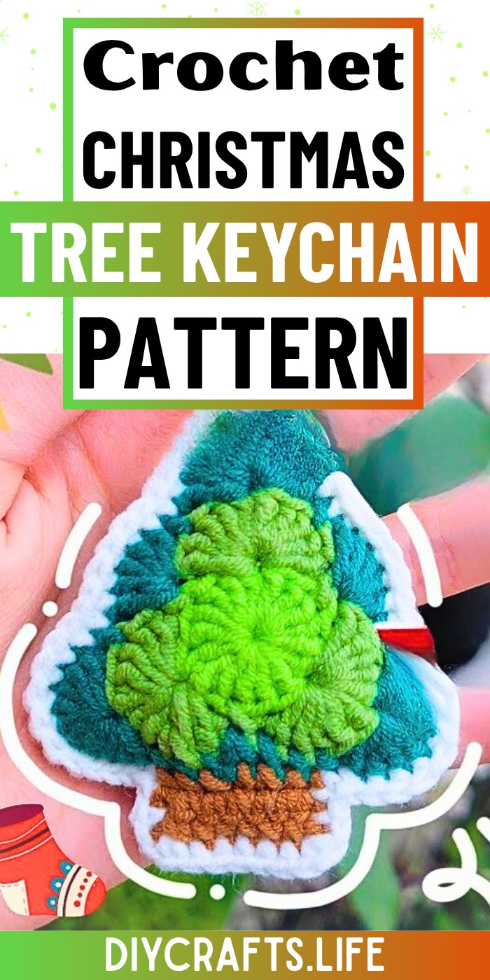 Learn How to Make a Durable and Festive Crochet Christmas Tree Keychain