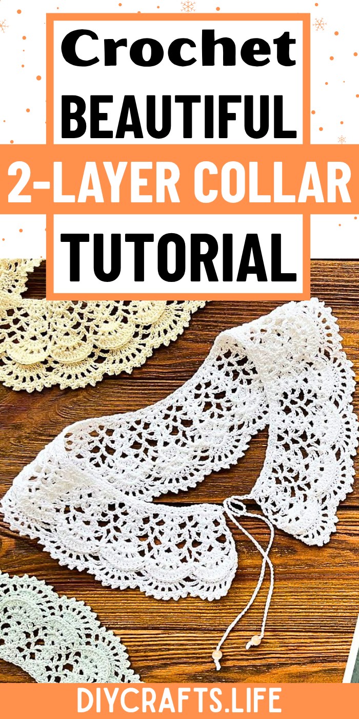 Crochet 2-layer COLLAR