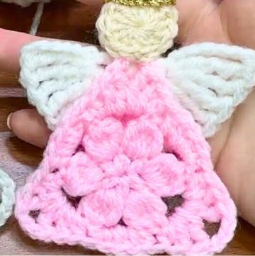 Crochet Angel Ornament
