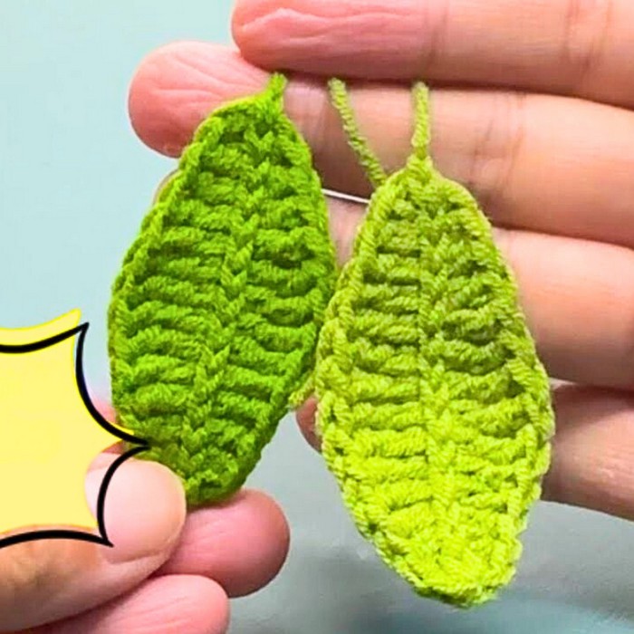 Crochet Leaf
