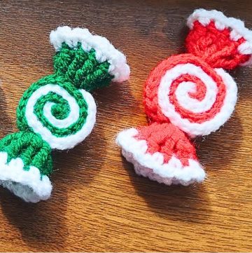 Crochet Peppermint Candy