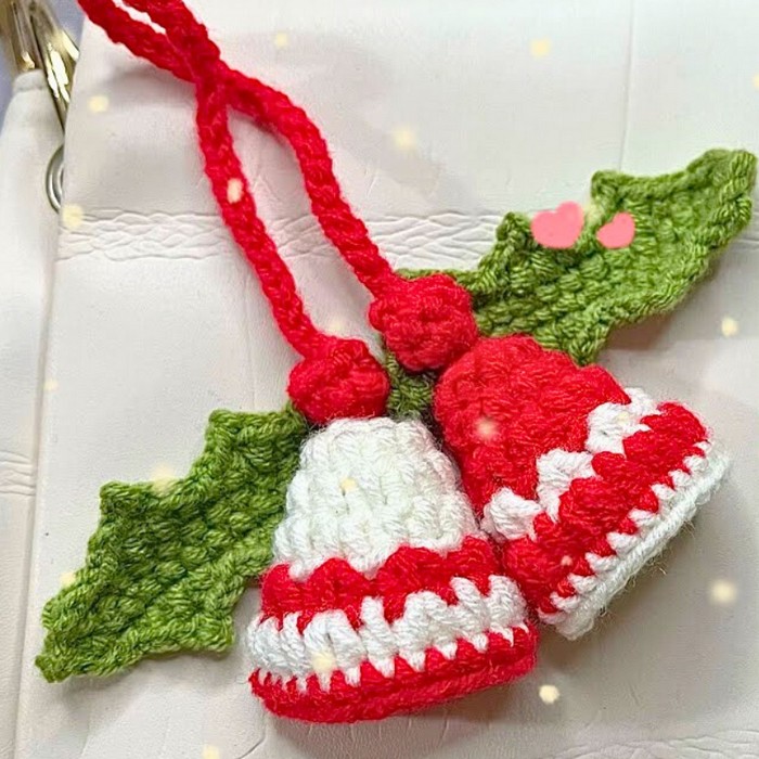 How to Crochet Festive Christmas Bells for Home Decor and Gifts