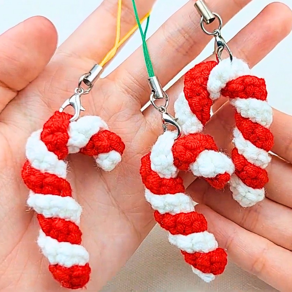 How to Crochet a Perfect Candy Cane for Festive Holidays